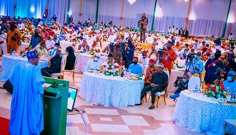 Insecurity: Buhari Hosts NASS Members