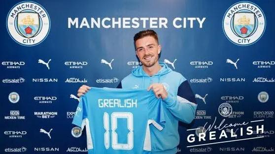 Jack Grealish: Man. City Grab Villa's Captain For £200m