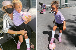 Chrissy Teigen's Daughter Luna Goes To Her First Practice