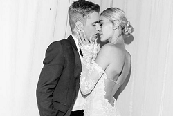Justin Bieber and Hailey Baldwin Mark Wedding Anniversary