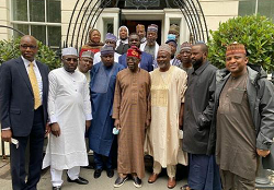 Lawmakers From The North Visit Bola Tinubu In London