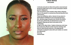 Actress Ireti Doyle Distances Self From Daughter’s Business