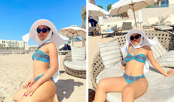 Nollywood Actress Regina Daniels Shows Off Bikini Body