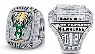 Milwaukee Bucks' Championship Rings Revealed