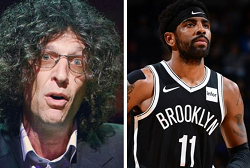 Howard Stern Calls Kyrie A "Top Idiot" Over Vaccine Saga