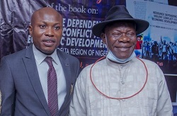 Dr Michael Tidi Warri South Boss Greets Prof. Darah At 74