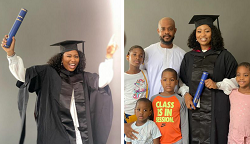 Morayo Afolabi-Brown Bags Post Graduate Degree