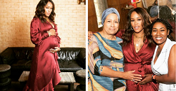 Eve Jihan Cooper Shares First Baby Shower Photos