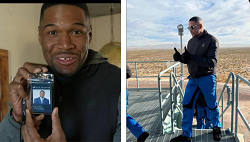 Michael Strahan Flies To Space On Blue Origin Mission