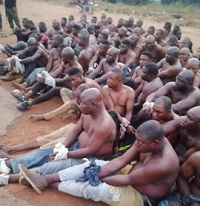 Ekiti PDP Primaries: Soldiers Arrest Thugs With Guns, Machete
