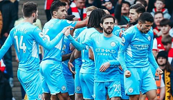Manchester City Beat Arsenal 1-2 To Go 11 Points Clear