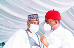 Aminu Waziri Tambuwal: Okowa Greets Sokoto Gov. At 56