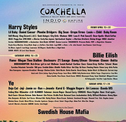 Coachella Music Festival: Lineup Unveiled April 2022