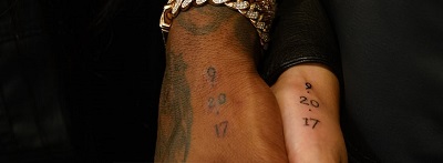 Rapper Cardi B And Offset Get A Tattoo Of Wedding Date