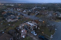 Texas And Oklahoma: One Killed As Storms Hit U.S Cities