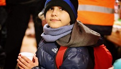 11-Year-Old Ukrainian Refugee Arrives Slovakia Alone