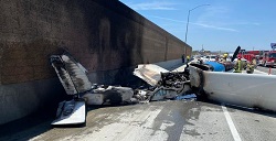 91 Freeway: Passengers Escape As Small Plane Crashes In CA