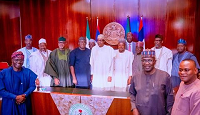 Buhari And APC Governors Hold A Closed-Door Meeting