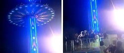 Drop Tower Ride Crashes To Ground In India Many Injured