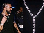 Champagne Papi Gets Necklace With 42 Ring Diamonds