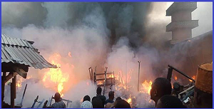 Araromi Auto Spare Parts Market Gutted By Fire