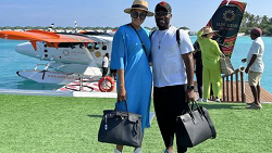 Austin Jay Jay Okocha Marks 25th Wedding Anniversary With Wife Nkechi