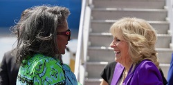 First Lady Jill Biden Lands In Namibia, To Visit Kenya Next