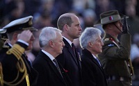 Prince of Wales Prince William Pays Tribute To Australians And New Zealanders Killed In War