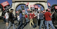 Writers Guild Of America WGA Officially On Strike