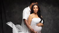 Maria Benjamin Hides Her Baby Daddy's Face In New Baby Bump Photoshoot