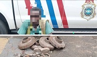 Police Nab Suspected Vandal On Third Mainland Bridge In Lagos