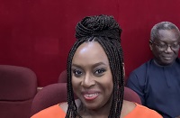 Author Chimamanda Spotted At The Presidential Election Tribunal
