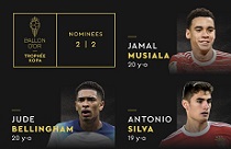 Ballon d’Or Kopa Trophy Candidates List Unveiled
