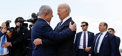 President Joe Biden Arrives In Israel Facing A Difficult Diplomatic Mission