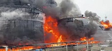 Russian Oil Depot Hit In Ukrainian Drone Attack