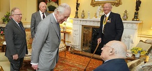 Royal Family Releases Photo Of King Charles III Meeting With Veterans Of Korean War At Buckingham Palace