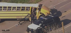 Texas School Bus Crash Reportedly Leaves 2 Dead, Many More Students Injured