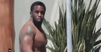 Sean Diddy Combs Spotted At His Miami Home Shirtless After Sex-Trafficking Raids