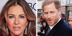 Elizabeth Hurley Reacts To Reports She Took Prince Harry’s Virginity