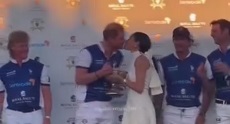 Meghan Markle Plants Kiss On Harry After He Won Glamorous Charity Polo Match In Miami