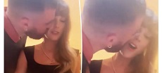 Travis Kelce Kisses Taylor Swift In Intimate Home Video Shared by Singer To Celebrate ‘Fortnight’