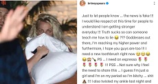 Pop Star Britney Spears Addresses Hotel Incident With Boyfriend