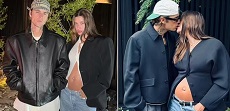 Hailey Bieber Shows Off Her Growing Baby Bump