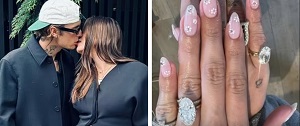 Justin Bieber Gifts Wife Hailey Bieber Huge New Diamond Ring For Their Vow Renewal