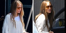 Jennifer Lopez Seen With A Straight Face As She Leaves Dance Studio
