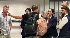 James Corden Confronts A British Airways Employee