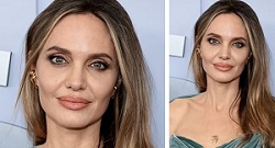 Angelina Jolie Shows Off New Bird Tattoo On Her Chest
