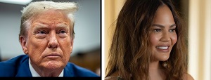 Chrissy Teigen Reportedly Fears Donald Trump Will 'Come After Her'