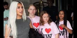 Kim Kardashian Takes North West's Friends Out In NYC For Her 11th Birthday