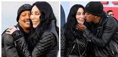 Cher And Alexander Edwards Pack On The PDA On The Red Carpet At The Bikeriders Premiere In LA